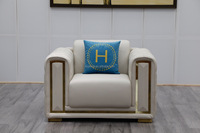Canapé Chesterfield en cuir en forme de fleur, sectionnel, moderne, élégant, pour salon, mobilier de maison