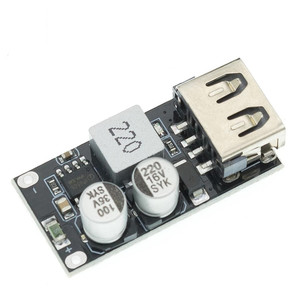 DC-DC USB QC3.0 QC2.0 Mô Đun Chuyển Đổi Buck Bước Xuống Sạc 6-32V 9V 12V 24V Sang Mạch Sạc Nhanh 5V - Product Image 2