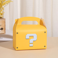 Boîtes à pâtisserie rectangulaires portables en carton blanc pour emballage de pâtisserie, contenants à gâteaux à emporter, vente en gros, pour mousses et tartes aux œufs, avec estampage