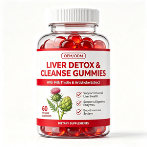 Gummies Détoxifiantes et Nettoyantes pour le Foie OEM/ODM avec Chardon-Marie et Extrait d'Artichaut – Complément Nutritionnel - Product Image 1