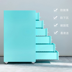 Organizador de oficina con cajones, unidad de almacenamiento móvil de 5 niveles para uso en escritorio - Product Image 4