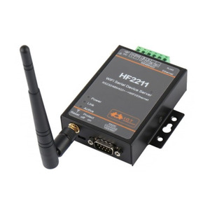 Servidor de Dispositivos Seriales HF2211, Dispositivo de Comunicación RS232/RS485/RS422 a WiFi y Ethernet DTU m107 - Product Image 1