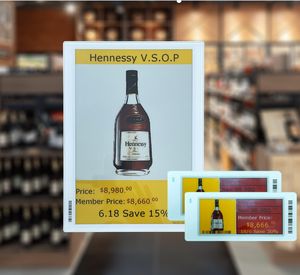 10.2 Inch Digital Price Tags Electronic <b>Shelf</b> Label Epaper Nfc Esl Electronic Tags For Super Mall E Ink <b>Display</b> Screen Factory - Product Image 1