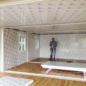 Oficina Modular en Contenedor, Casa Prefabricada de 20 pies/40 pies, Oficina Portátil para Obra con Terraza, Piso de Madera, Personalizable - Product Image 3