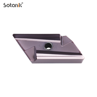 Plaquettes de tournage en carbure KNUX160405R KNUX160405R-11 160405 R11 L11 KNUX pour le traitement de l'acier inoxydable