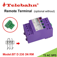 Protecteur de surtension triphasé T3 230V/400V, dispositifs de protection contre les surtensions, protecteur de surtension SPD