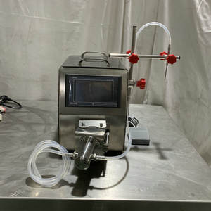 Machine de remplissage semi-automatique de haute précision Jinchen Ceramic Pump pour distributeurs de savon liquide en bouteille - Product Image 2