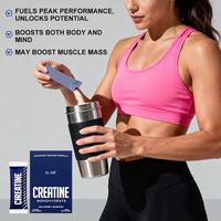 Poudre de créatine pour améliorer la force musculaire des passionnés d'entraînement de force, vente en gros pour les débutants en musculation