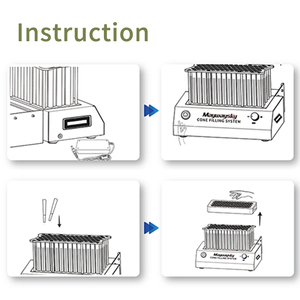 Machine de remplissage de cône Maywaysky Knockbox 100 pour dispositif de remplissage <span class=keywords><strong>King</strong></span> Size de 1 gramme - Product Image 5