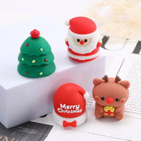 Taille-crayon manuel portable en forme de renne de Noël, coupe-crayon portable, papeterie – Articles en stock