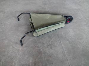 รถเข็นพับเก็บได้ง่าย รถเข็นพับได้ ผ้าใบ รถเข็นสวนแบบพับได้ - Product Image 6