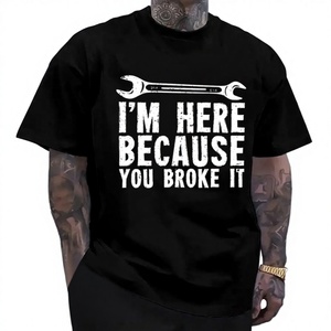 Camiseta Unisex Divertida con Estampado 3D de Manga Corta, Diseño Moderno, para Hombre, Regalo Perfecto para Abuelo, Ropa Hecha para Modelo - Product Image 1