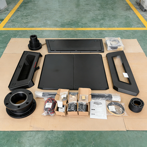 Cubierta Rígida de Aluminio para Toyota <span class=keywords><strong>Vigo</strong></span> Doble Cabina, Impermeable, Sin Perforaciones, Estilo Deportivo, Cubierta para Camioneta y Tapa para Caja de Carga - Product Image 5