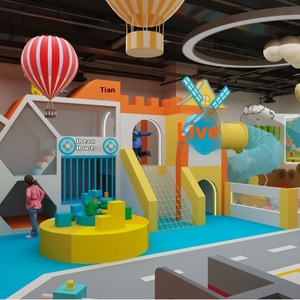 Piccolo dottore personalizzabile per interni/esterni Soft Eva Building Block giocattolo paradiso per bambini scivolo per le attività familiari castello impertinente - Product Image 4