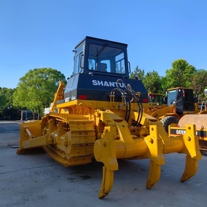 Bulldozer SHANTUI SD22 d'occasion en bon état, moteur d'origine, faible nombre d'heures de fonctionnement, système hydraulique stable, lame épaisse en stock - Product Image 2