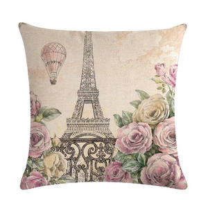 Romántica SERIE DE París funda de <span class=keywords><strong>almohada</strong></span> cojín funda de <span class=keywords><strong>almohada</strong></span> decoración para oficina en casa - Product Image 5