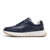 Chaussures classiques rétro pour hommes avec logo personnalisé, style décontracté, semelle épaisse, tige en cuir véritable, OEM/ODM, faible MOQ pris en charge