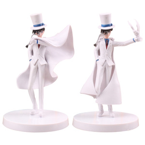 Figurines de <span class=keywords><strong>dessin</strong></span> <span class=keywords><strong>animé</strong></span> 15CM, 2 pièces/ensemble, détective <span class=keywords><strong>Conan</strong></span> Kaitou Kiddo, en PVC, Collection de figurines d'action, jouets poupées pour enfants - Product Image 1