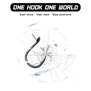 Móc câu cá thép carbon cao KOISO có vòng mắt, xuất xứ Nhật Bản, 100 cái/lô, nhiều kích cỡ, dùng cho cá chép và cá hồi câu biển - Product Image 5
