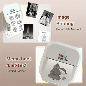 Xách tay mini Máy in ảnh Pocket di động máy in nhãn không dây <span class=keywords><strong>Bluetooth</strong></span> Máy in nhiệt - Product Image 5