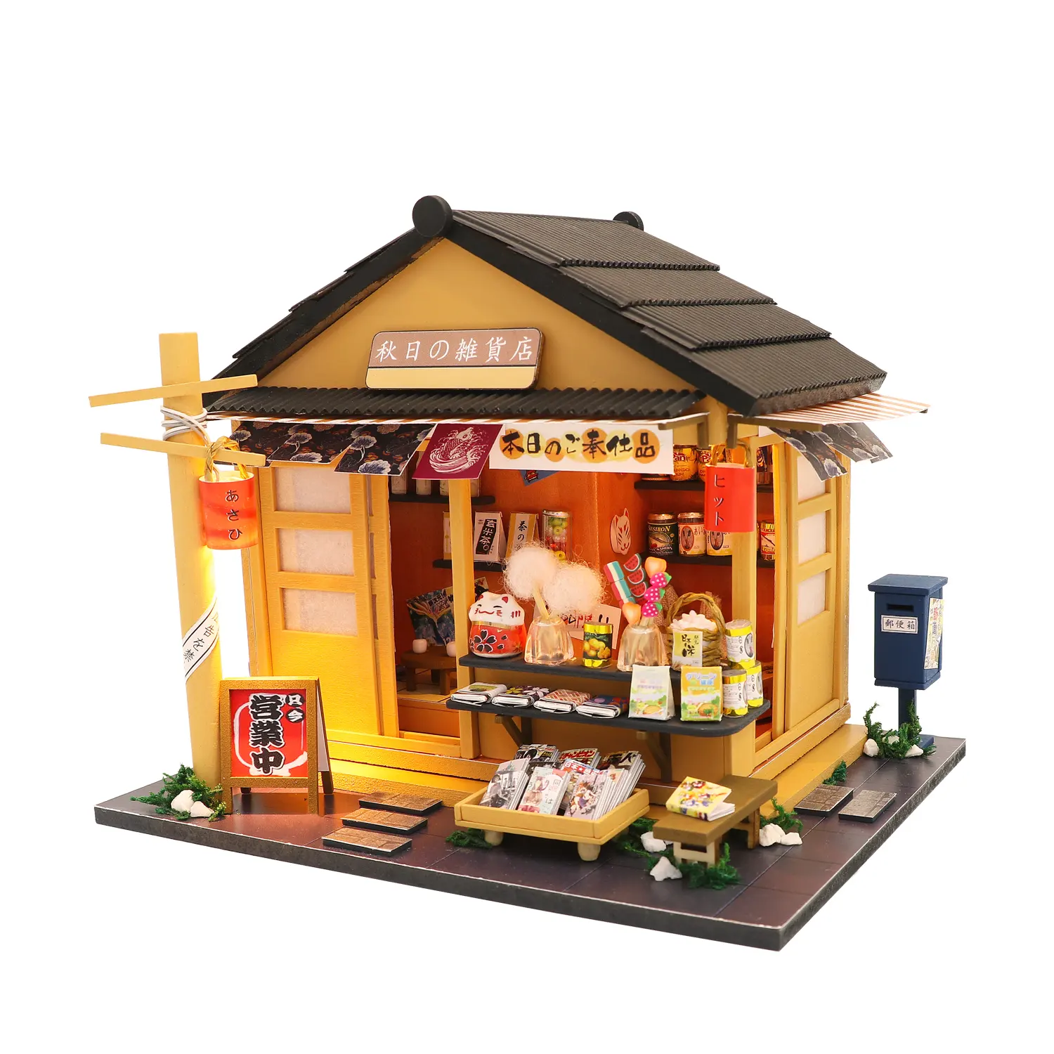 Building Miniatuur Diy Puzzel Speelgoed Huis Fabrikant Hot Koop Kleine Houten Met Licht Andere Educatief Speelgoed Lijm, Gereedschap