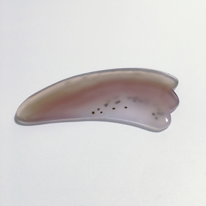 Masajeador de ojos 2026, venta al por mayor, personalizado, barato, rodillo de piel de Jade, ágata, herramienta Guasha, etiqueta Privet, cuidado de la piel - Product Image 2