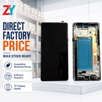 Écran tactile LCD TFT pour Samsung Note 9 N960 avec cadre pour réparation et remplacement de téléphone portable, garantie 1 an