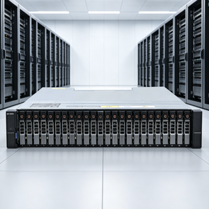 De Ll PowerVault ME5024 2U <span class=keywords><strong>SAN</strong></span>/NAS Storage Array ช่องใส่ไดรฟ์ 24x2.5 นิ้ว 12G SAS ISCSI FC คอนโทรลเลอร์คู่ Intel Xeon มีสินค้าในสต็อก - Product Image 4