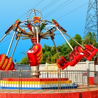 Manèges de fête foraine pour enfants : Chaise super-oscillante spirale à 16 places pour extérieur, à vendre