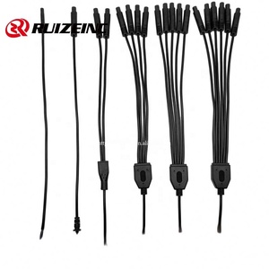 M8 IP67 Cable Conector impermeable Arnés de cables Bicicleta eléctrica Scooters 2 3 4 5 6 Pin Motocicleta Latón Macho a hembra - Product Image 1