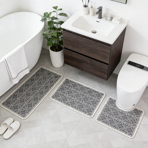 Alfombra de Baño de Diatomita para Baño Moderno con Tecnología de Secado Rápido para Absorber Agua Instantáneamente y con Base Antideslizante de Seguridad - Product Image 6