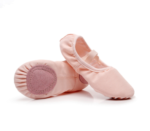 Chaussures de <span class=keywords><strong>danse</strong></span> à semelle souple pantoufles de Ballet élastiques sans cordon chaussures de Ballet classiques pour enfants femme toile griffe de chat <span class=keywords><strong>danse</strong></span> de Ballet - Product Image 6