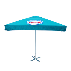 ร่มทรงเจดีย์ร่มขนาดเล็กระเบียงร่มกันแดด3x3ม. พร้อมระบบดันทรงร่มผ้าโพลีเอสเตอร์ - Product Image 1