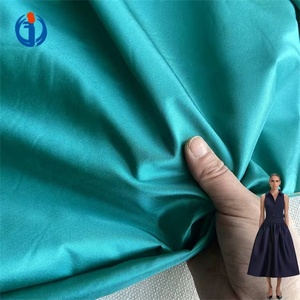 Tela de Tafetán de Seda 100% Pura, Color Azul Marino, 19 Momme, Multicolor, Teñida, Directo de Fábrica China, para Vestidos de Mujer - Product Image 1