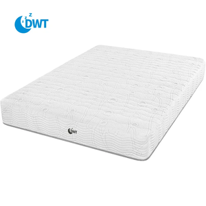Fournisseurs de gros Bon marché Lit d'hôtel haute densité Queen King Size Matelas en mousse à mémoire de forme gel blanc - Product Image 1