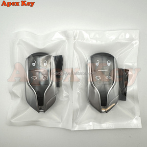 Coque de clé de voiture intelligente à 4 boutons pour Maserati Quattroporte Ghibli Levante - Product Image 6