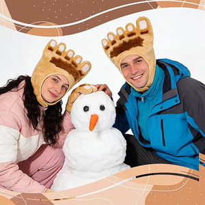 Nouveau Chapeau de Bigfoot au Design Créatif Personnalisable, Costume de Monstre Sasquatch, Cadeaux Drôles et Bizarres pour Halloween et Fêtes Cosplay - Product Image 5