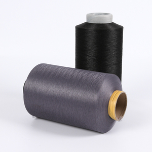 Nuevo Diseño de Tejido Suave ACY 150D 48F con 20D Poliéster Spandex Xinghui Acy, Hilo Cubierto de Aire para Calcetines - Product Image 2