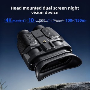 Nuovo Dispositivo di Visione <span class=keywords><strong>Notturna</strong></span> a Infrarossi 4K HD, Binocolo Ottico Portatile per Esterni, Ingrandimento 10x, Portata <span class=keywords><strong>Notturna</strong></span> 100-150m - Product Image 5