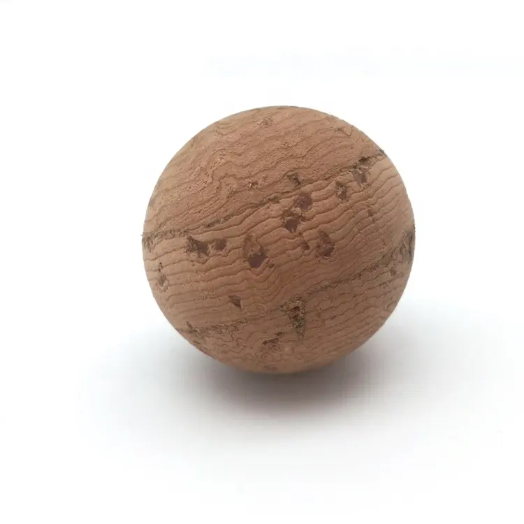 100mm doğal mantar topu ekleme/ahşap mantar topu