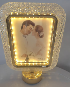 Ánh Sáng Sang Trọng Tiên Tiến <span class=keywords><strong>Dual</strong></span>-Mục Đích Cảm Ứng Pha Lê Đèn Thân Thiện Với Môi Khung Ảnh Cho Sạc Và Plug-Trong - Product Image 3