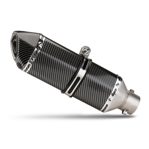 Pot d'échappement universel pour moto 51MM, silencieux modifié en acier inoxydable 370MM Akra Escape Moto pour R15 Gsxr125 Mt07 Gsxs125 <span class=keywords><strong>CBR125R</strong></span> - Product Image 5