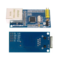 Módulo LAN Ethernet W5500 de alta calidad, pila de software TCP/IP compatible con MCU 51 y STM32, mejor que W5100