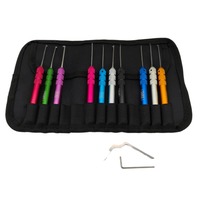 Kit d'outils de serrurier professionnel 10 pièces pour cylindres GM Chevy – Extracteur de clés robuste
