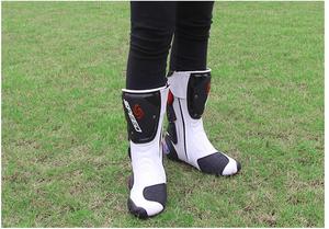 Xinzirain Venta al por Mayor Botas de Motociclista para Hombre Transpirables Equilibradas Antideslizantes e Impermeables para Conducir Motocicleta de Carreras - Product Image 6