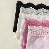 Celana Dalam Wanita Multi Warna Diskon Besar, Pinggang Sedang, Transparan, Bikini Polos, Rajutan Nilon, Tali Tipis, Bernapas, Dewasa