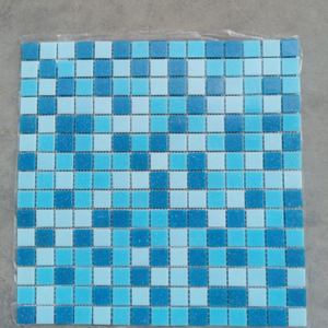 Mosaico de vidrio de color azul para cubrir piscinas - Product Image 1