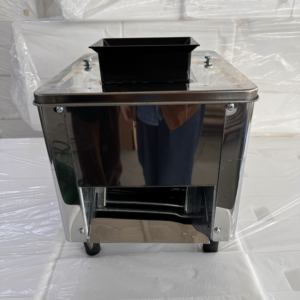 Nieuwe Elektrische Commerciële Hoogrenderende Vleessnijmachine Volautomatische Vleesgroentesnijder Roestvrijstalen Kleine Snijmachine Voor Thuis - Product Image 2