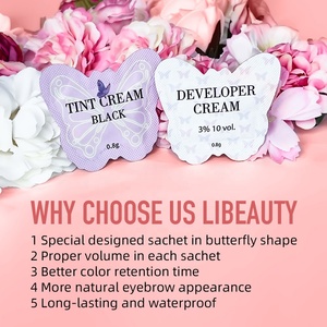 น้ำยาย้อมคิ้วและขน<span class=keywords><strong>ตา</strong></span> Libeauty แบบซอง พร้อมครีมย้อมคิ้ว ชุดย้อมคิ้วพร้อมฉลากส่วนตัว - Product Image 5