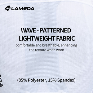 ملابس ركوب الدراجات المخصصة للرجال من LAMEDA، قميص ركوب الدراجات بأكمام طويلة، عاكس للضوء، مقاس كبير، قابل للتنفس - Product Image 4